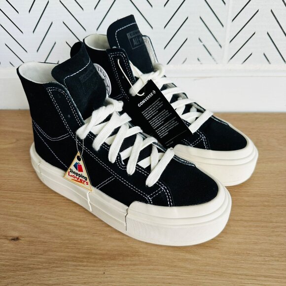 Converse Chuck Taylor All Star Cruise HI 5 Men Unisex Casual Shoes Black A04689C - Picture 2 of 10
